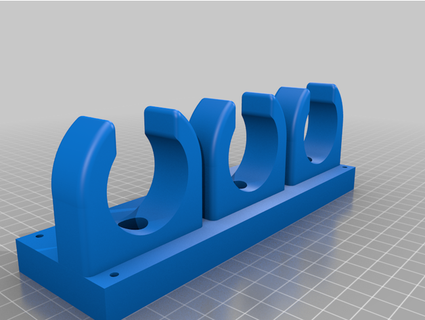 baseball bat storage fearbuildermike 3d print model - Mito3D
