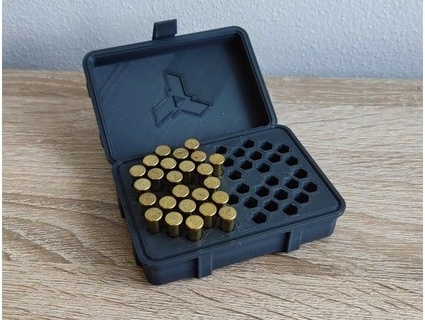 22 lr box 50 60 rounds zvedak 3d print model - Mito3D