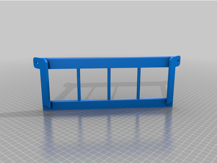 navion rv 24v shower corner shelf rail t2sqred 3d print model - Mito3D