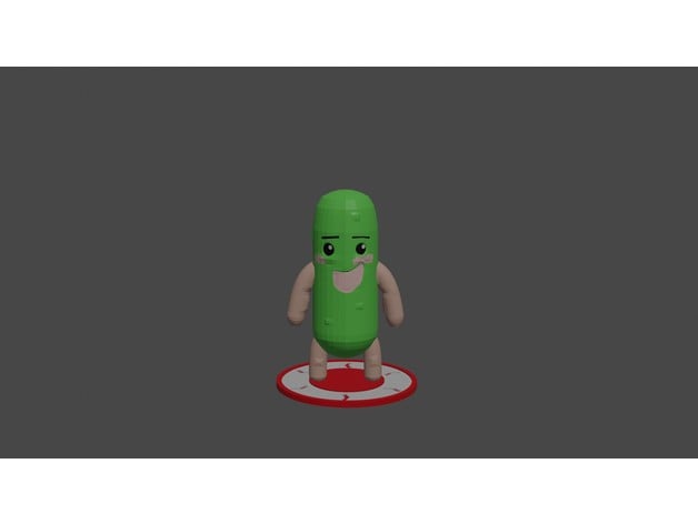 bro falls cucumber bob-in 3D print model - Mito3D