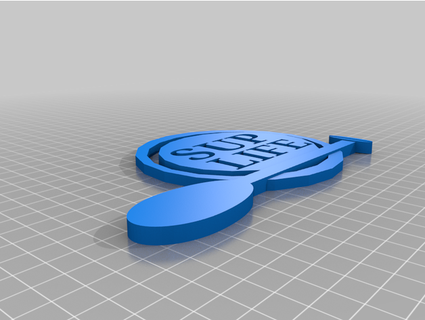 souper vie pochoir xmachinaproduction 3d print model - Mito3D