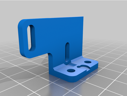microinterruttore montaggio staffa cavolo 3d print model - Mito3D