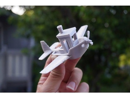 fliegend Benchy unbegrenztspeck 3d print model - Mito3D