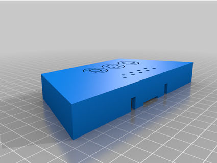 nanoleaf réplique manette boîte autant logo flou 3d print model - Mito3D