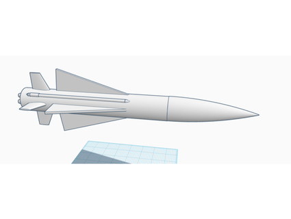 rb 05a suédois agm missile Hellforgeactuel 3d print model - Mito3D