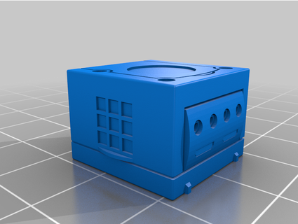 gamecube keycap apathique vaporeon 3d print model - Mito3D