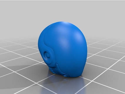 space helmet head void-8065236 3d print model - Mito3D