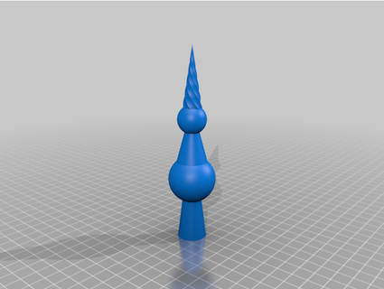 cima dell 39 albero Natale Dirksbastelbude 3d print model - Mito3D