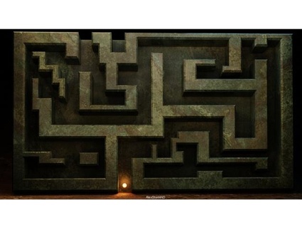 labyrinth unevenness alexstormnd 3d print model - Mito3D