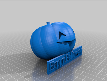 glücklich Halloween Dirksbastelbude 3d print model - Mito3D