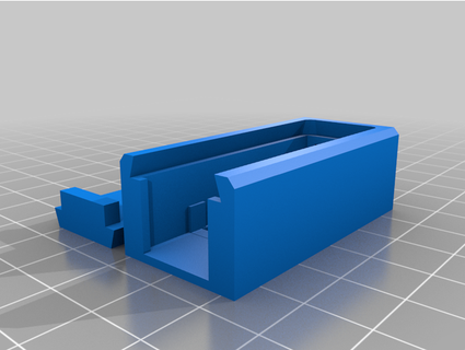 USB metro caso funda recinto caja edugomes 3d print model - Mito3D