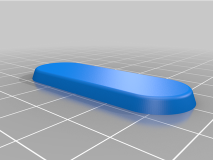 oblong base pack magnet stand mangforge 3d print model - Mito3D