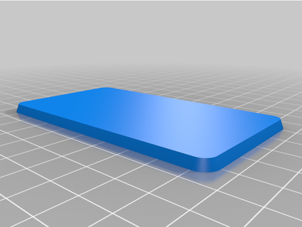 rectangle base pack aimant supporter forgeron 3d print model - Mito3D