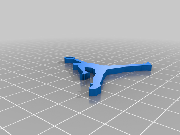 Jordan porte clés tommyggion 3D print model - Mito3D