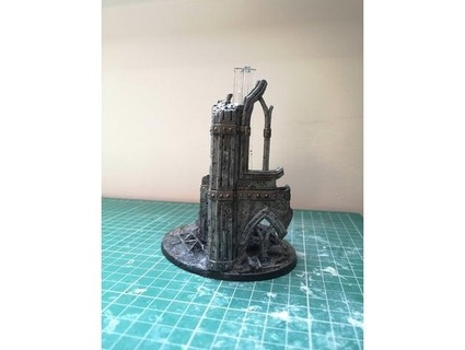 scifi ruin base material flyer kwyk 3d print model - Mito3D