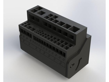 drill bit case porras93  3d print model - Mito3D
