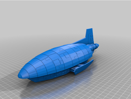 starship gr-60 spacecraft thedude21 3d print model - Mito3D