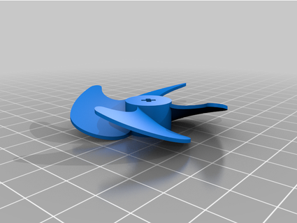 nave elica procrastinare 3d print model - Mito3D