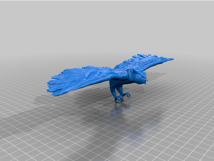 hibou formiga gigante coruja akito69 3d print model - Mito3D