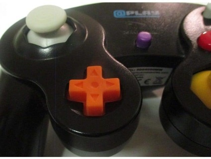 gamecube controller d-pad mc cheese 3d print model - Mito3D