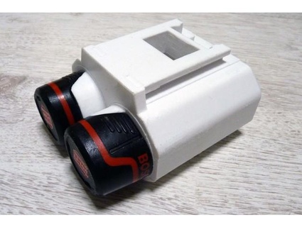Bosch greenworks bateria adaptador 108 12v 24v maluco madeira 3d print model - Mito3D