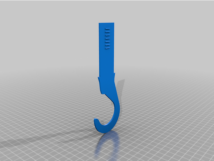 automático cinturón gancho habilidad veneno 3d print model - Mito3D