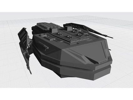kr 413 orta kruvazör Tecarr 3d print model - Mito3D