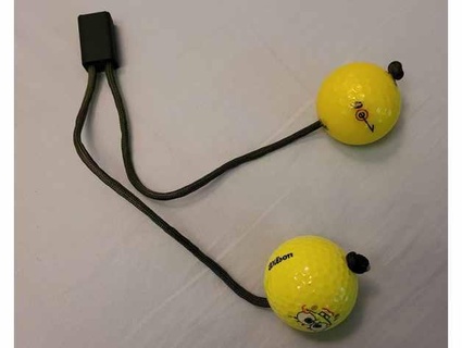 Golf Ball Klacker Frau 3d print model - Mito3D