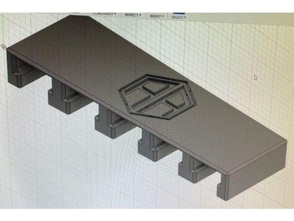 ar mag rack aultmanarms 3d print model - Mito3D