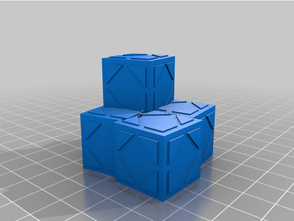caisses pile thedude21 3d print model - Mito3D