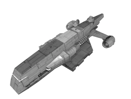 OIE classe croiseur lopiv2 3d print model - Mito3D