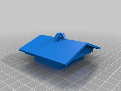 small hanging bird house geocache lee762 3d print model - Mito3D