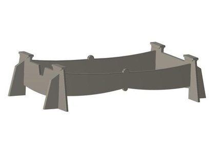rc boat stand foamflyinfool 3d print model - Mito3D