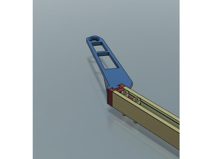 Elegoo Netuno 2 filamento guia carretel escapar 3d print model - Mito3D
