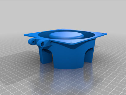 diy table fan form dp200 120x120 mm vrvvz2015 3d print model - Mito3D