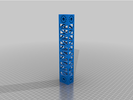 strutted z-beam gringer 3d print model - Mito3D