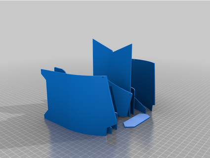 mandaloriano peito armaduras ender 3 chrisnupp 3d print model - Mito3D