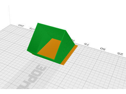 cr 30 imprimerie Célibataire mur boîte tester cube salsarodriguez 3d print model - Mito3D
