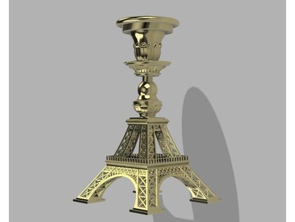 çan kulesi dayalı Salvador Dali akşam yemeği 3d print model - Mito3D