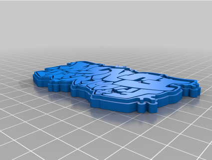 étaler nuit funkin 39 logo kenny100x35 3d print model - Mito3D