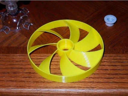 capsela motor fan vtxrider1 3d print model - Mito3D
