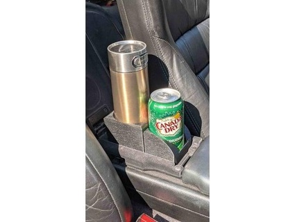 na1 na2 nsx cup holder large cups - stores console glove box pi-design 3d print model - Mito3D