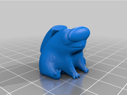 fred frog except he's among us cocoaiscute8 3d print model - Mito3D