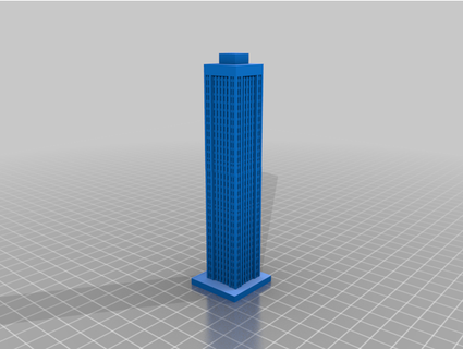 centauri tower ii office building centauri369 3d print model - Mito3D