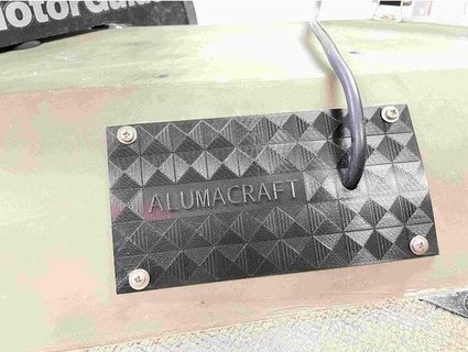alumacraft mv 1650 trolling motor cutout cover harsla 3d print model - Mito3D
