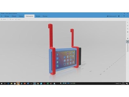 phone chuveiro suporte escada 3d print model - Mito3D
