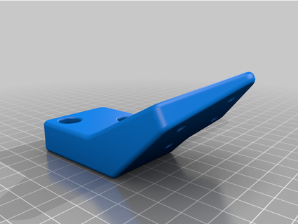 voxelab aquila vertical tela suporte adaptador 3displacement 3d print model - Mito3D