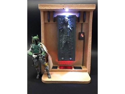 1 12 han carbonite stand included runmeridian 3d print model - Mito3D