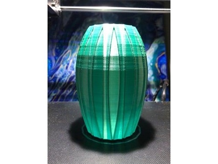 patterned vase echo112 3d print model - Mito3D