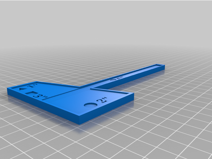 kill team measure gauge tool petermace 3d print model - Mito3D